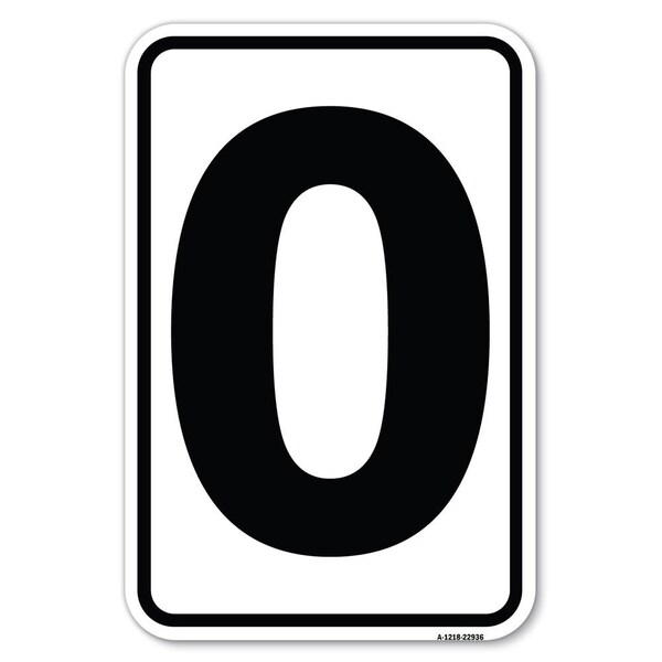 Safety Sign, 12 in Height, Aluminum, 18 in Length, 22936